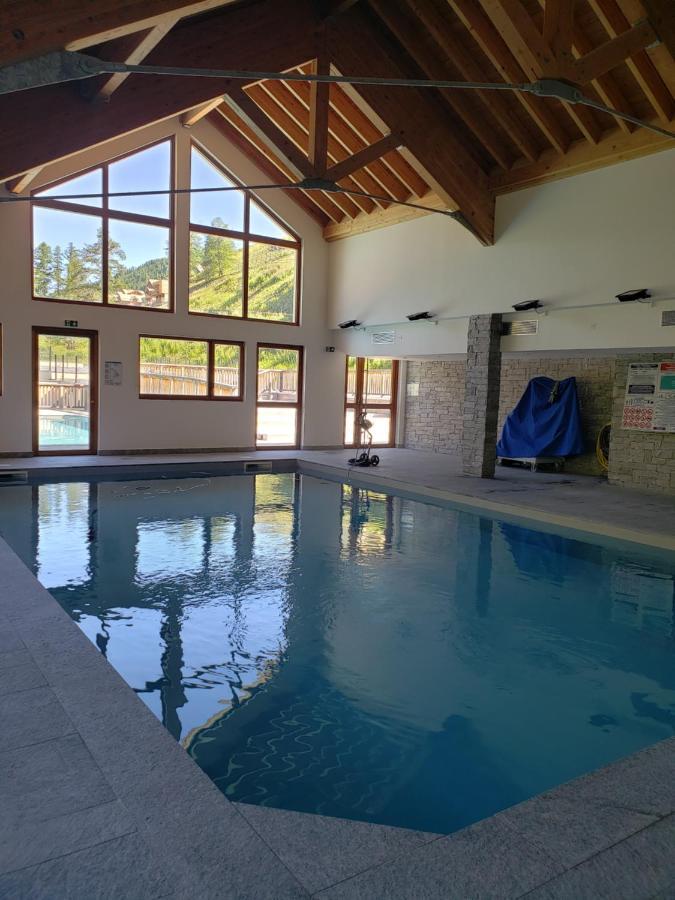 Apt 2 Chambres En Duplex Chalet Des Rennes Vars 2000M Piscine Interieure Et Exterieure Dış mekan fotoğraf